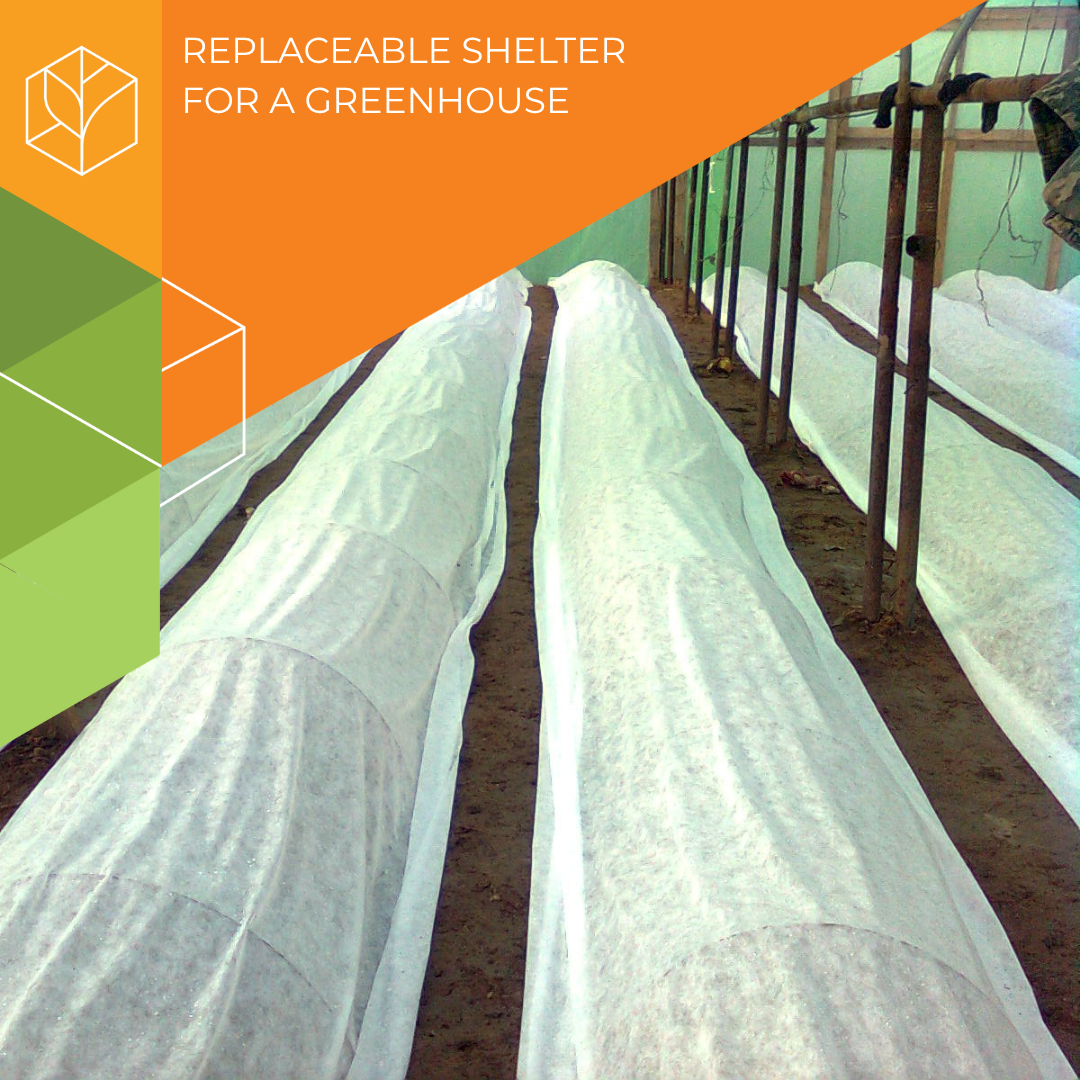 Replaceable shelter for a greenhouse - Image 1
